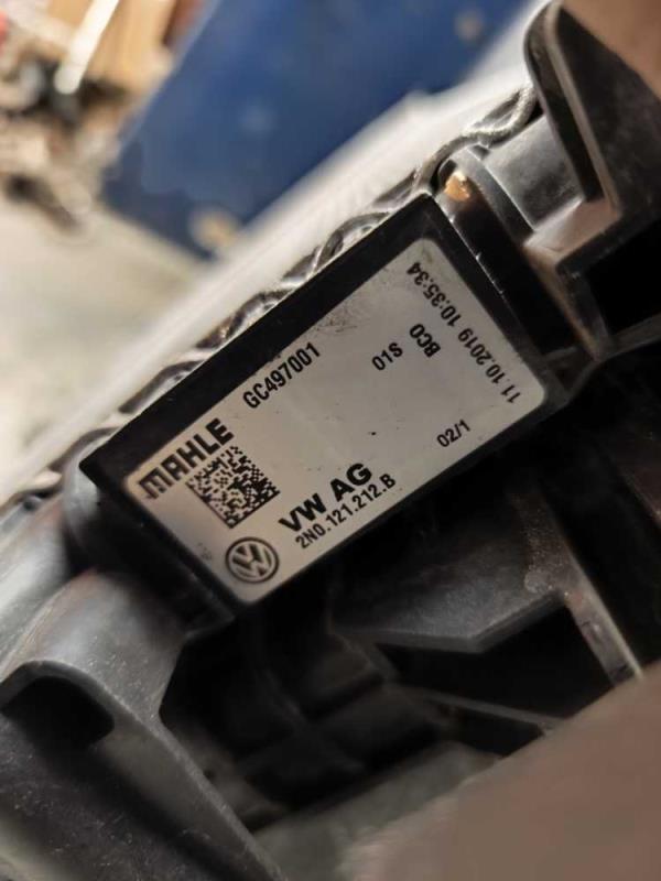 RADIATEUR EAU MAN TGE/ VW CRAFTER 2017+ - Vue 4